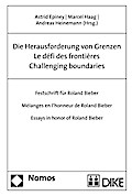 Die Herausforderung von Grenzen - Le défi des fron
