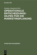 Operationale Entscheidungshilfen für die Marketing