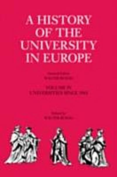 History of the University in Europe: Volume 4, Universities since 1945