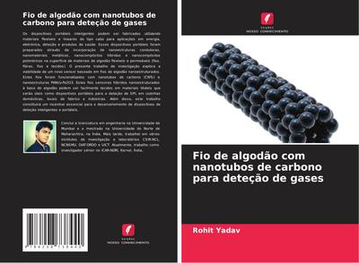 Fio de algodão com nanotubos de carbono para deteção de gases