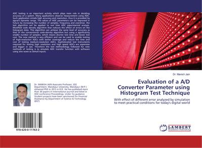 Evaluation of a A/D Converter Parameter using Histogram Test Technique