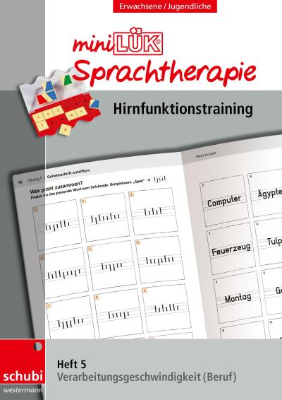 miniLÜK-Sprachtherapie - Hirnfunktionstraining
