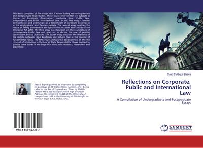 Reflections on Corporate, Public and International Law