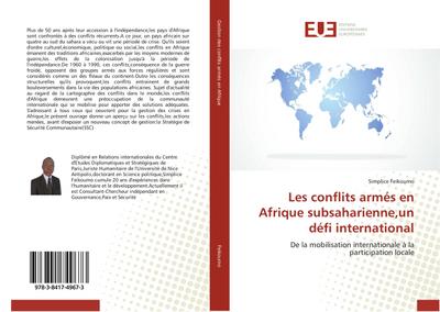 Les conflits armés en Afrique subsaharienne,un défi international