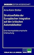 Struktureffekte der Europäischen Integration auf den britischen Automobilsektor