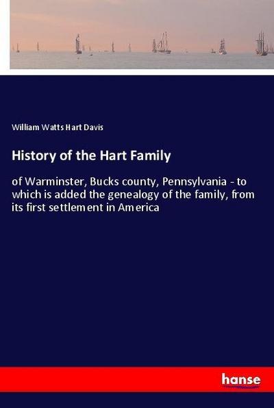 History of the Hart Family