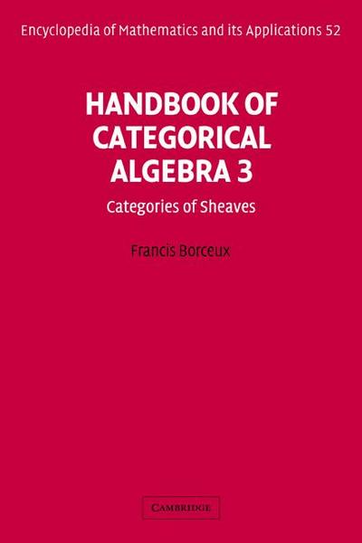 Handbook of Categorical Algebra