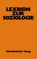 Lexikon zur Soziologie