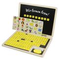 TimeTEX Lese-Klapp-Computer, 189-tlg., aus Holz, magnetisch