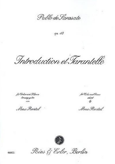 Introduction et Tarantelle op.43für Violine und Klavier