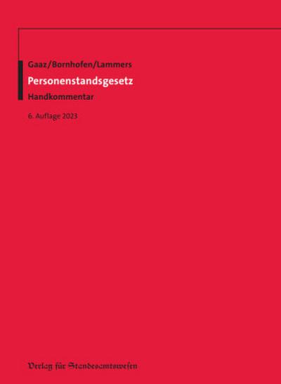 Personenstandsgesetz