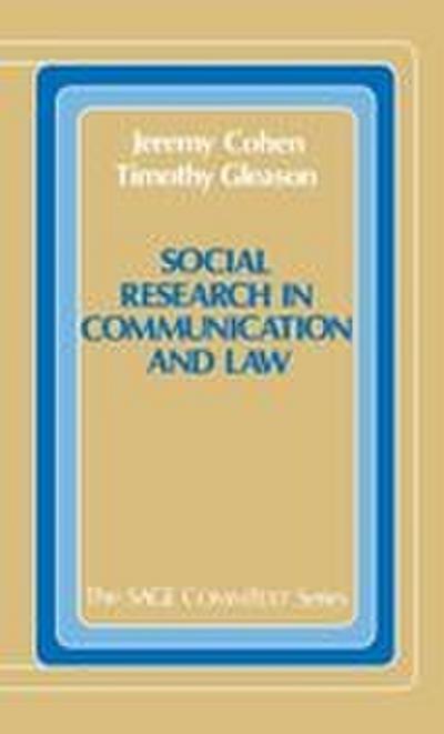 Social Research in Communication and Law