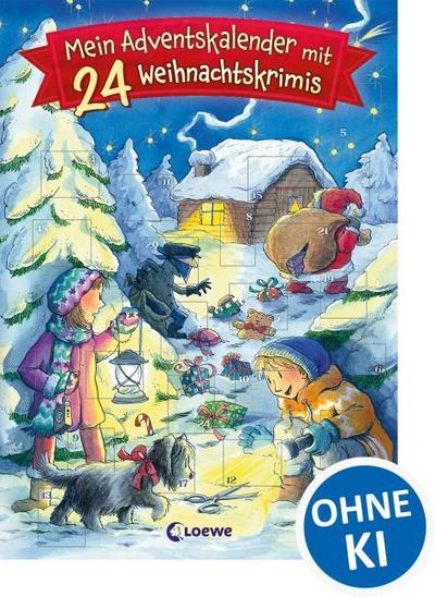 Mein Adventskalender mit 24 Weihnachtskrimis