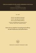 Untersuchung möglicher Zwangslagenschweißung mit d