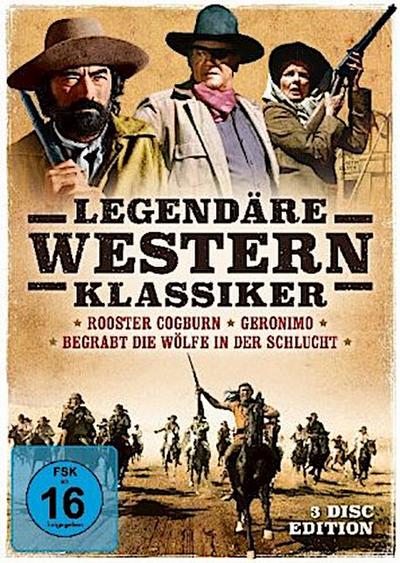 Legendäre Western-Klassiker, 3 DVD
