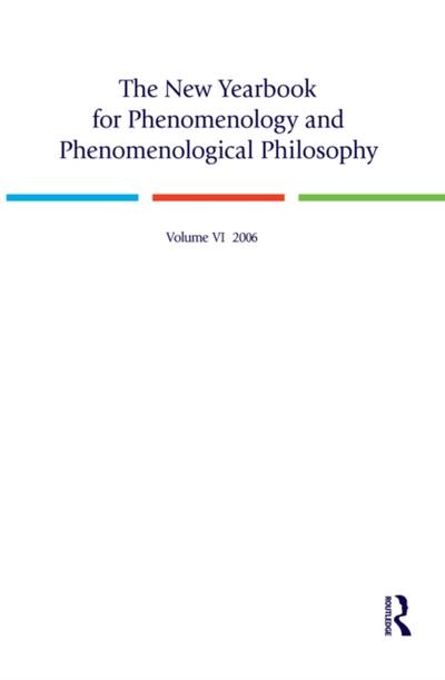 New Yearbook for Phenomenology and Phenomenological Philosophy