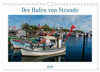 Der Hafen von Strande (Wandkalender 2026 DIN A4 quer), CALVENDO Monatskalender