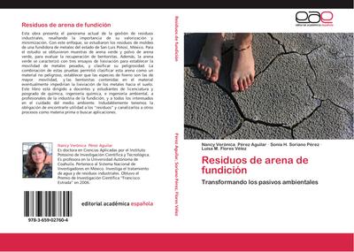Residuos de arena de fundición