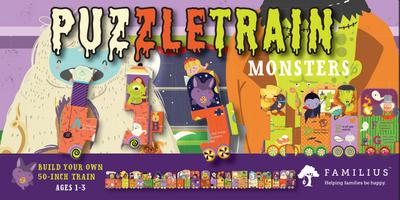 Puzzletrain: Monsters 26-Piece Puzzle