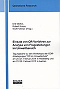 Einsatz von OR-Verfahren zur Analyse von Fragestellungen im Umweltbereich