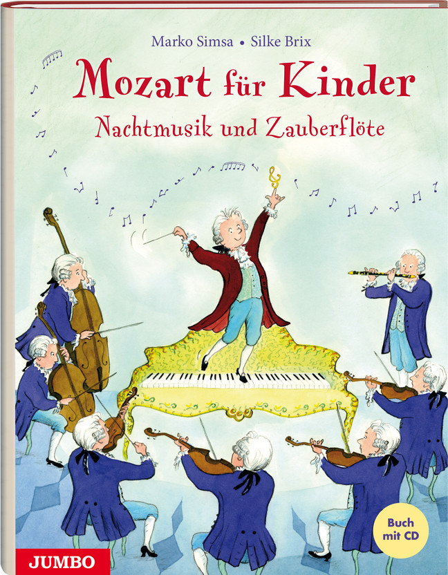 Mozart für Kinder. Nachtmusik und Zauberflöte