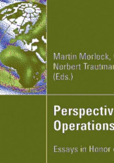 Perspectives on Operations Research