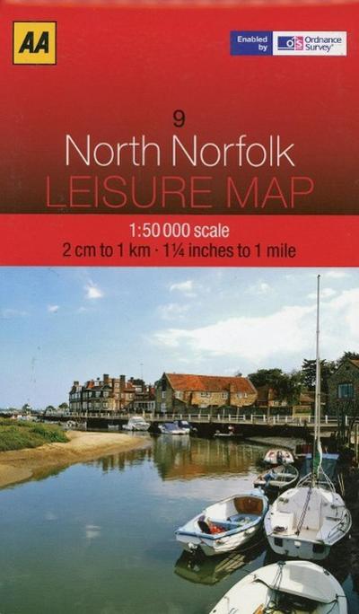 Leisure Map WK 09 North Norfolk 1 : 50 000