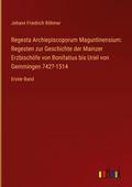 Regesta Archiepiscoporum Maguntinensium: Regesten 