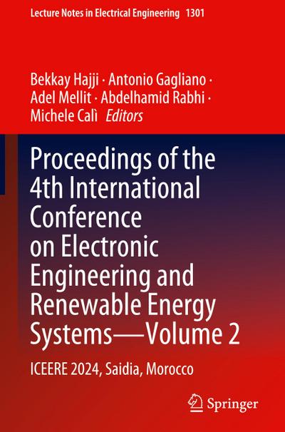 Proceedings of the 4th International Conference on Electronic Engineering and Renewable Energy Systems - Volume 2