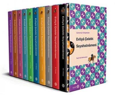 Günümüz Türkcesiyle Evliya Celebi Seyahatnamesi 10 Kitap Takim