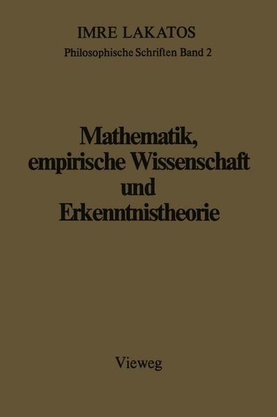 Mathematik, empirische Wissenschaft und Erkenntnistheorie