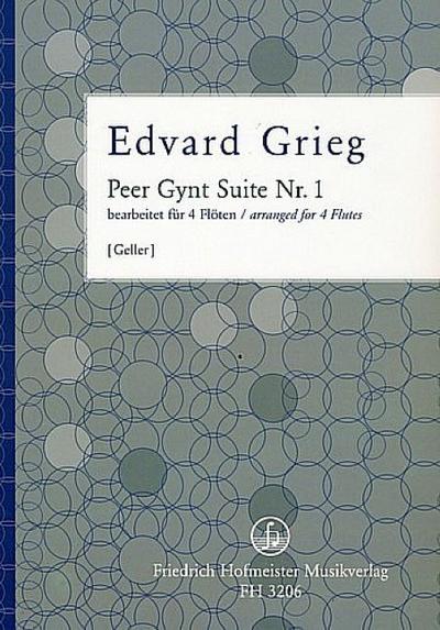 Peer Gynt Suite Nr.1für 4 Flöten