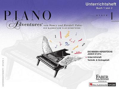 Piano Adventures Stufe 1 - Unterrichtsheft Band 1 (+Online Audio)für Klavier (dt)