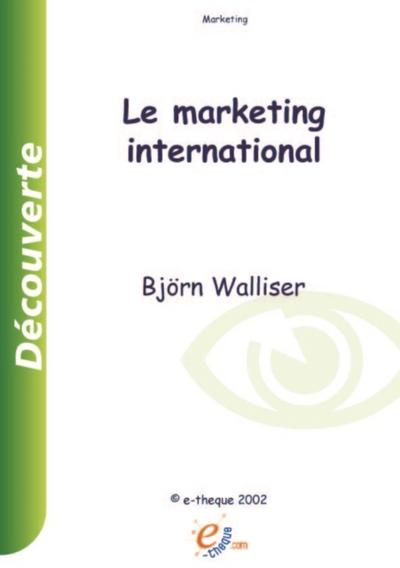 Le marketing international