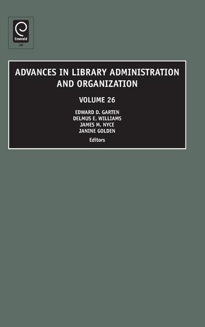Advances in Library Administration and Organization