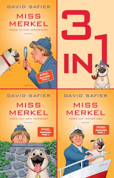 Miss Merkel: 3in1 Bundle (eBook, EPUB) - David Safier