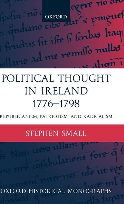 Political Thought in Ireland 1776-1798