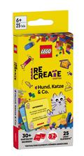 LEGO® - ReCreate Karten - Hund, Katze & Co., m. 1 Beilage