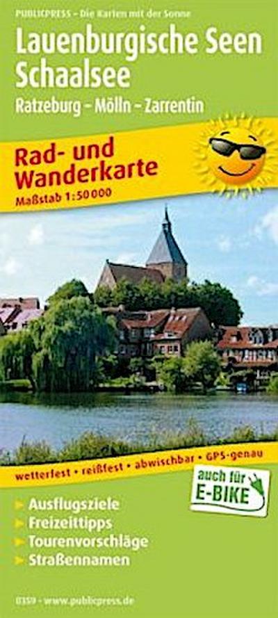 Lauenburgische Seen - Schaalsee 1:50 000