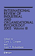 International Review of Industrial and Organizational Psychology 2003, Volume 18