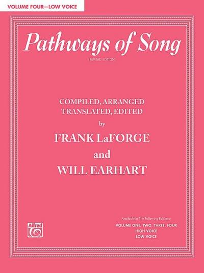 Pathways of Song, Volume 4 | Gesang | Buch & CD: Low Voice