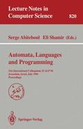 Automata, Languages, and Programming