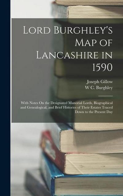 Lord Burghley’s Map of Lancashire in 1590