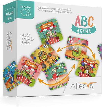 ABC Arena - Buchstaben lernen mit Zirkustieren! (Kinderspiel)