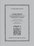Concerto mi minoreper flauto e archi