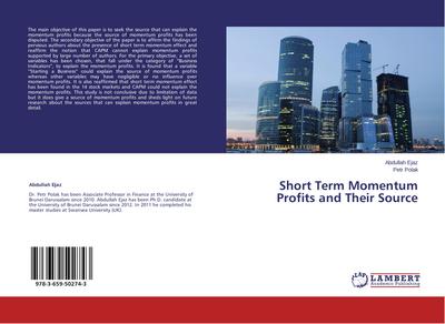 Short Term Momentum Profits and Their Source
