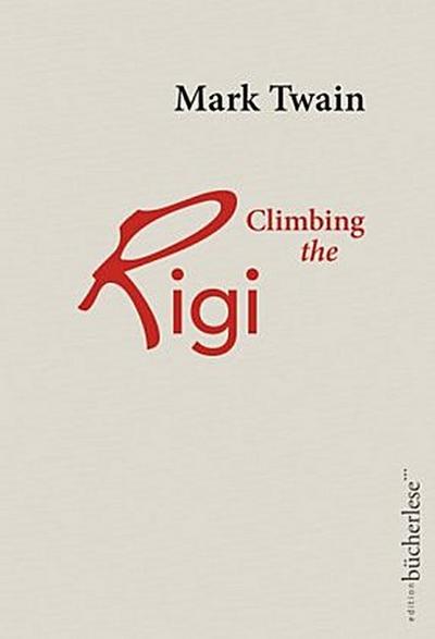 Climbing the Rigi