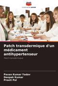 Patch transdermique d’un médicament antihypertenseur