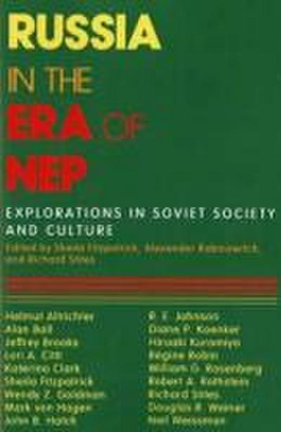 Russia in the Era of NEP