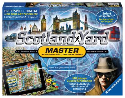 Scotland Yard - Master  - Jagd nach Mister X quer durch